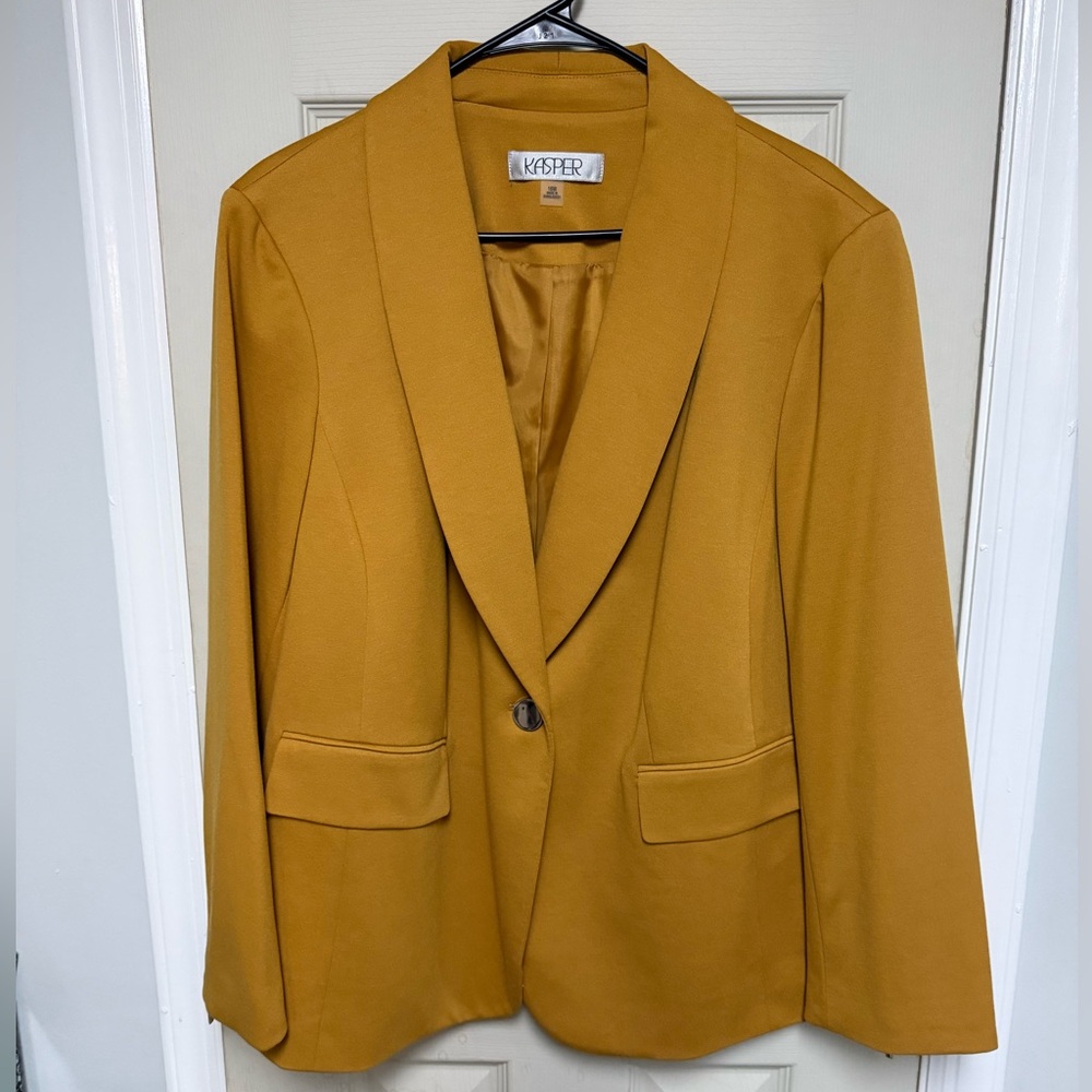 Kasper Mustard Blazer